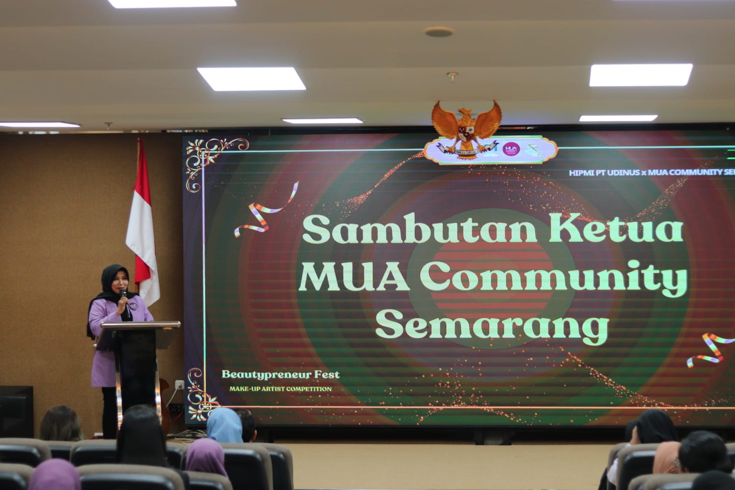 Sambutan MUA Comunity Semarang